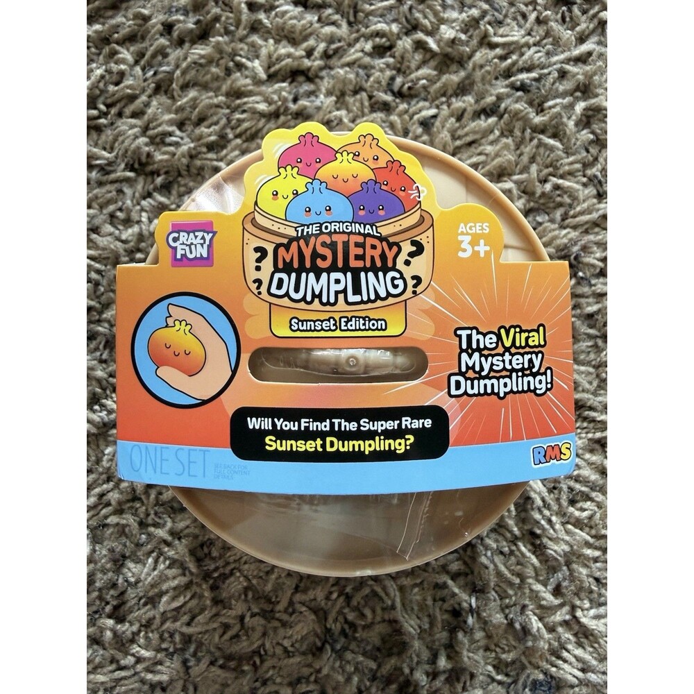 NEW Viral SUNSET EDITION 🌅  Mystery Squishy Dumpling Bun New 1pk  NEW EDITION